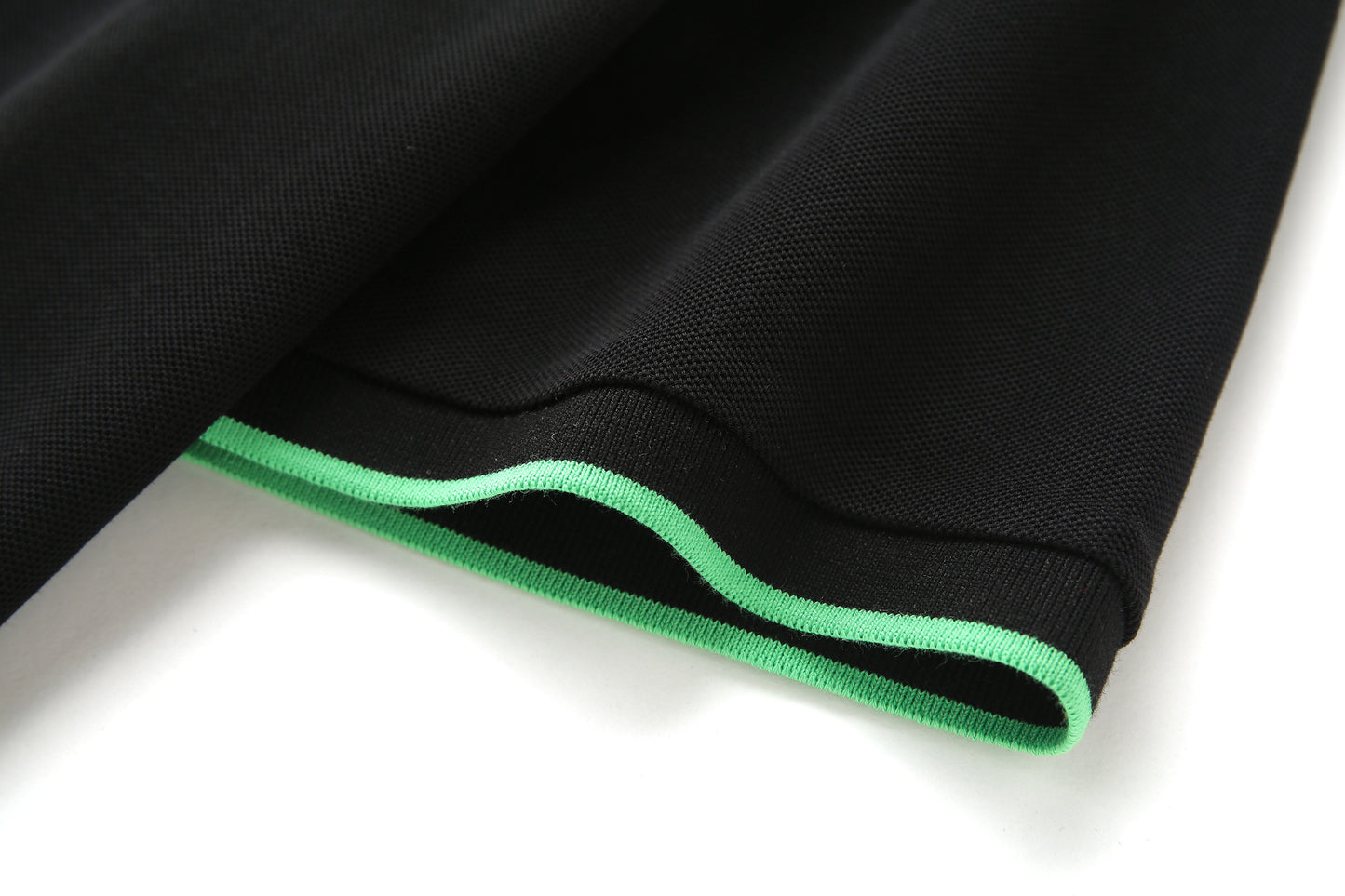 Camiseta 22346# Tipo Polo Negra Para hombre