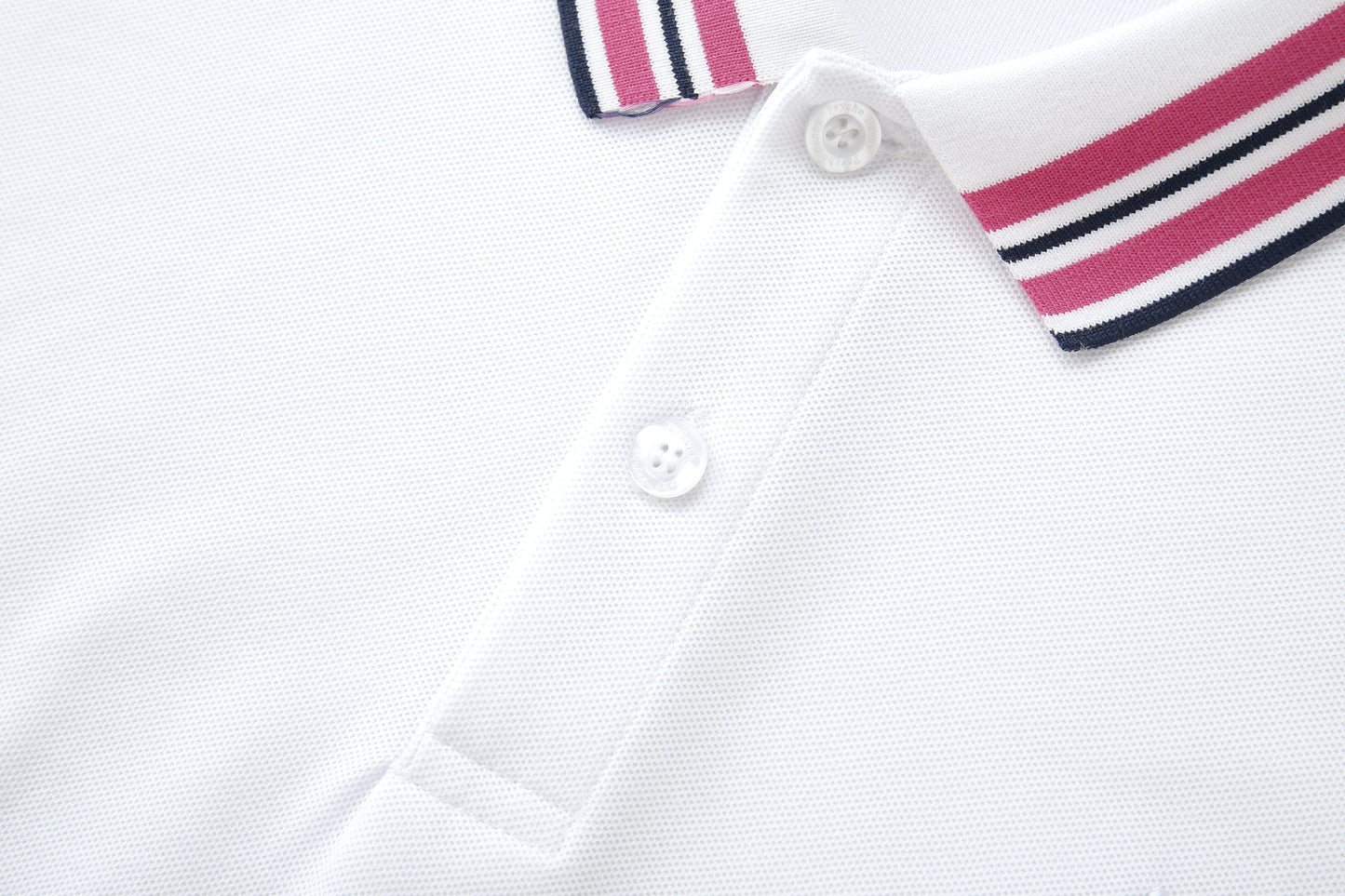 Camiseta 22471# Tipo Polo Blanca Para Hombre