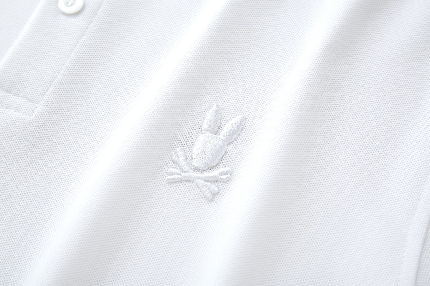 Camiseta 22471# Tipo Polo Blanca Para Hombre