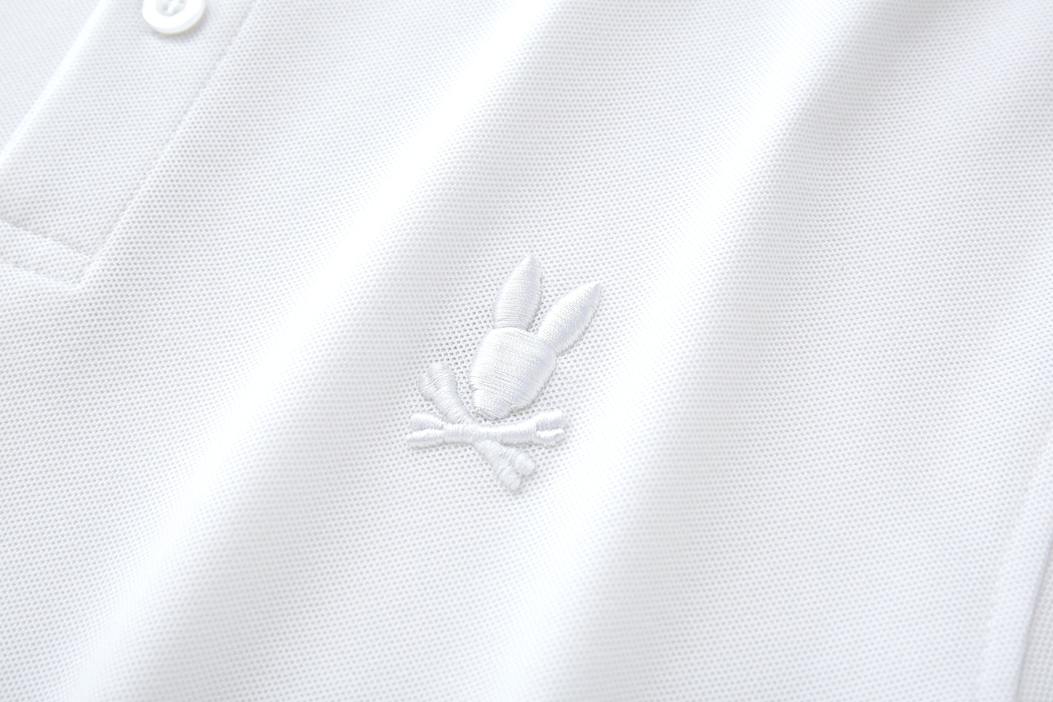 Camiseta 22471# Tipo Polo Blanca Para Hombre