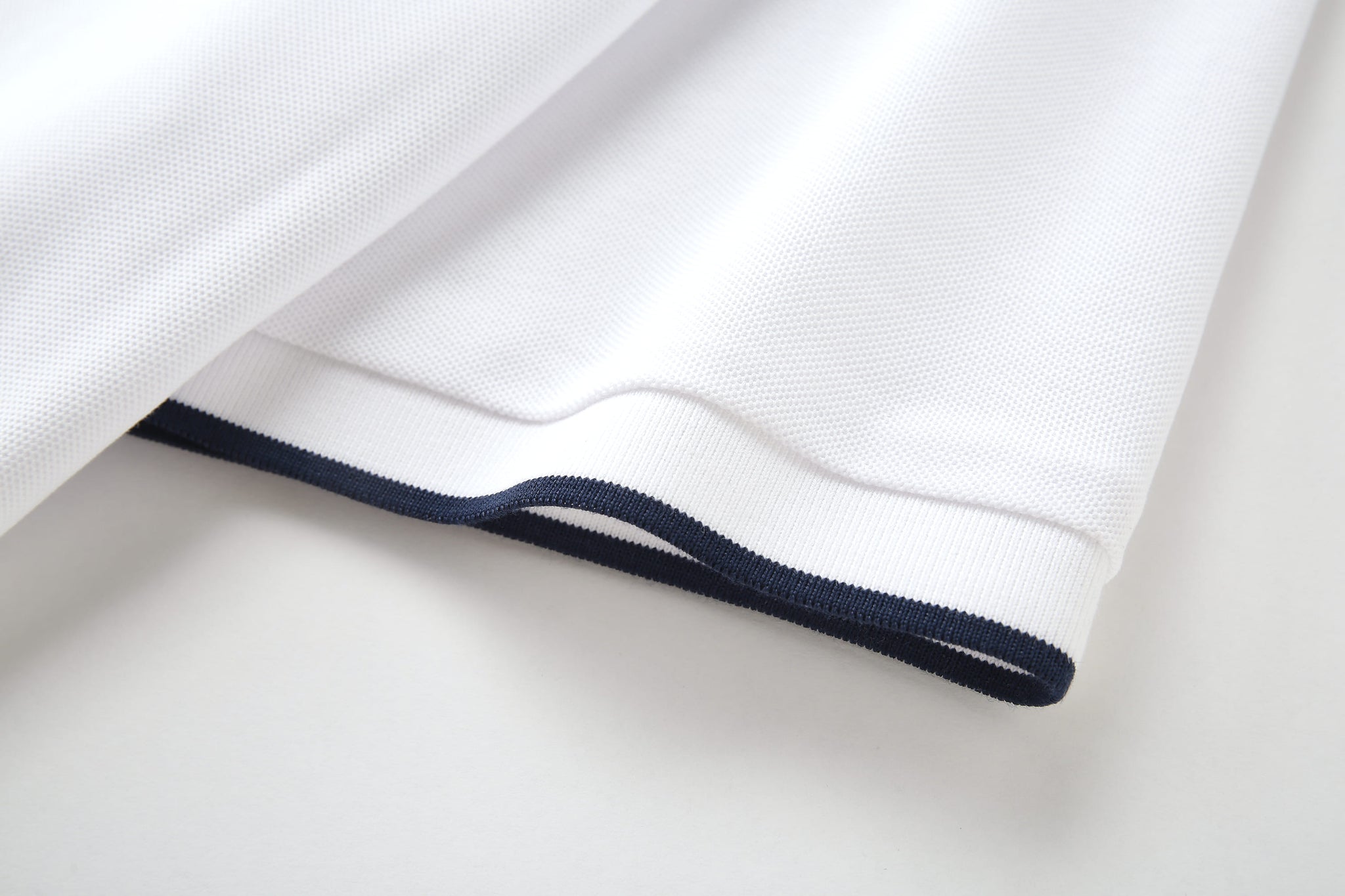 Camiseta 22471# Tipo Polo Blanca Para Hombre