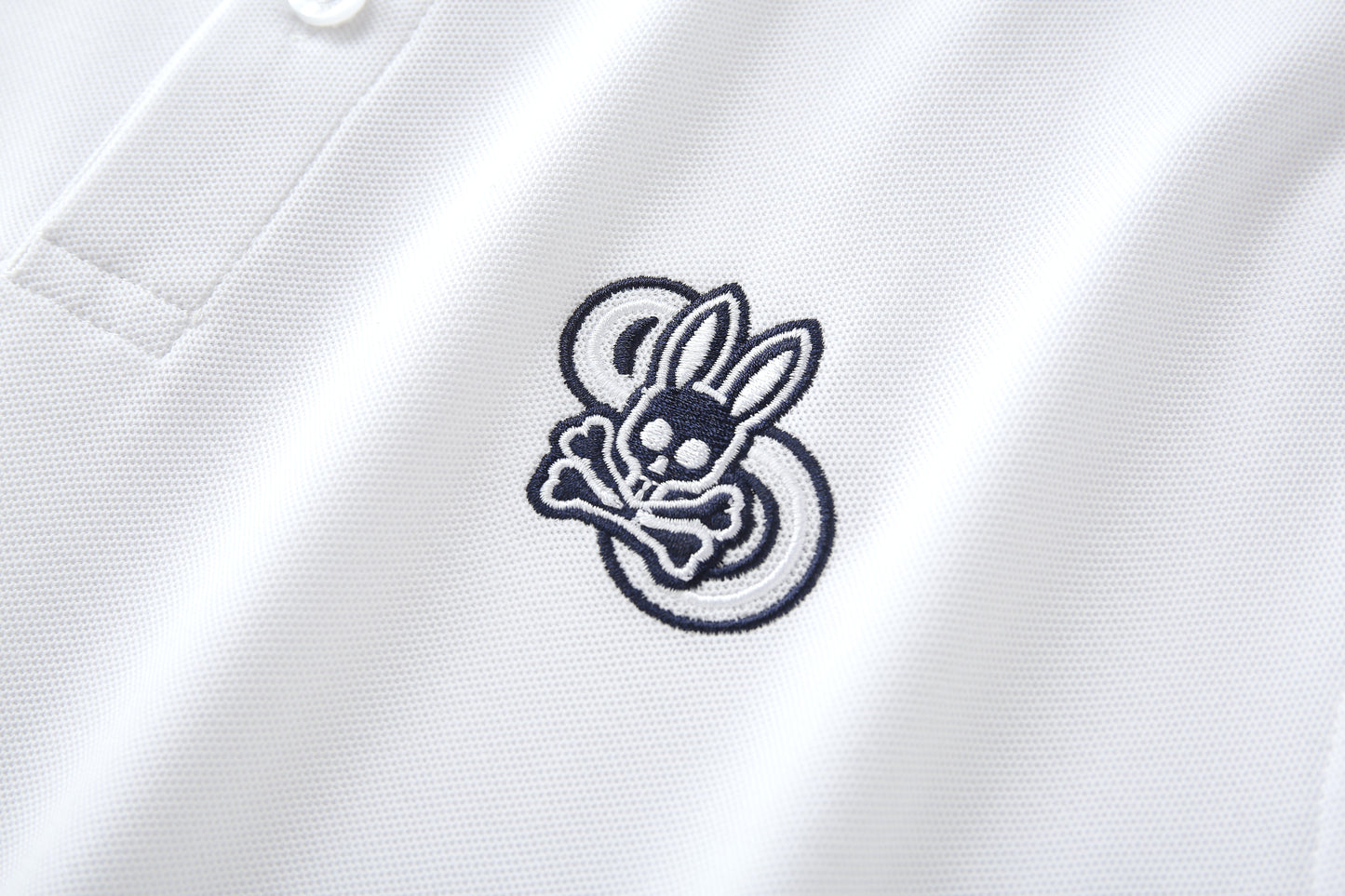 Camiseta 22466# Tipo Polo Blanca Para Hombre