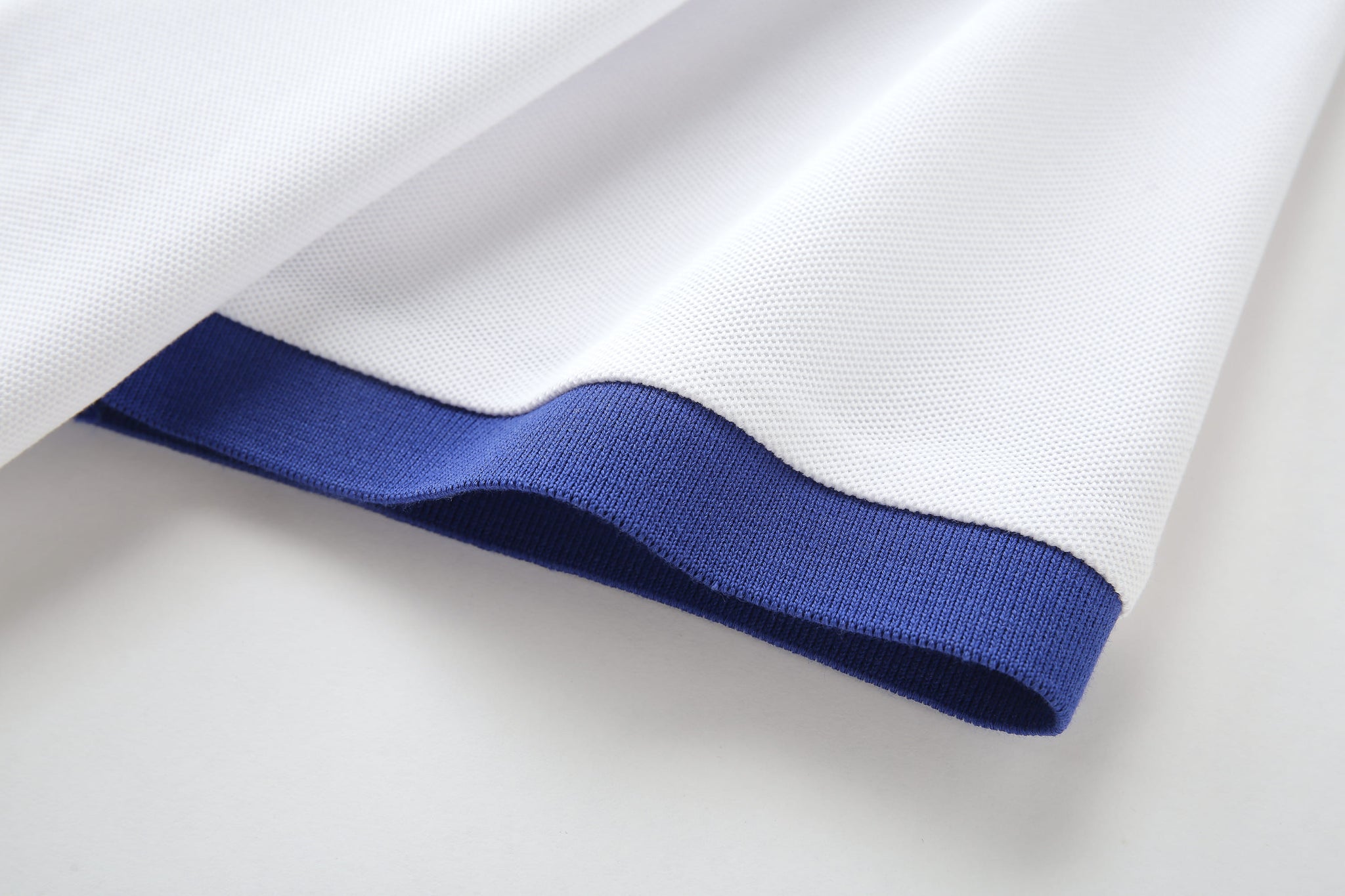 Camiseta 22466# Tipo Polo Blanca Para Hombre