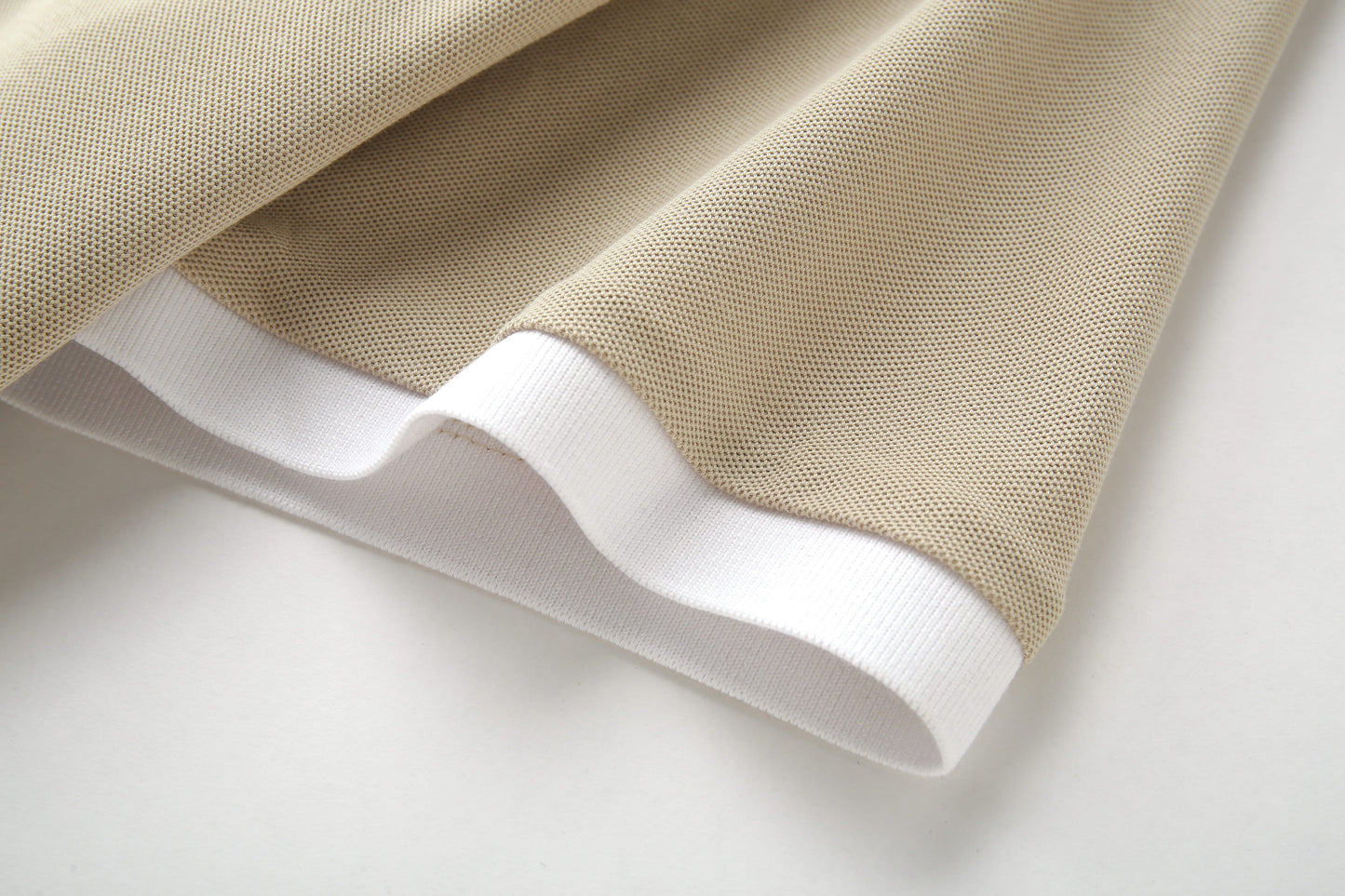 Camiseta 22466# Tipo Polo Khaki Para Hombre