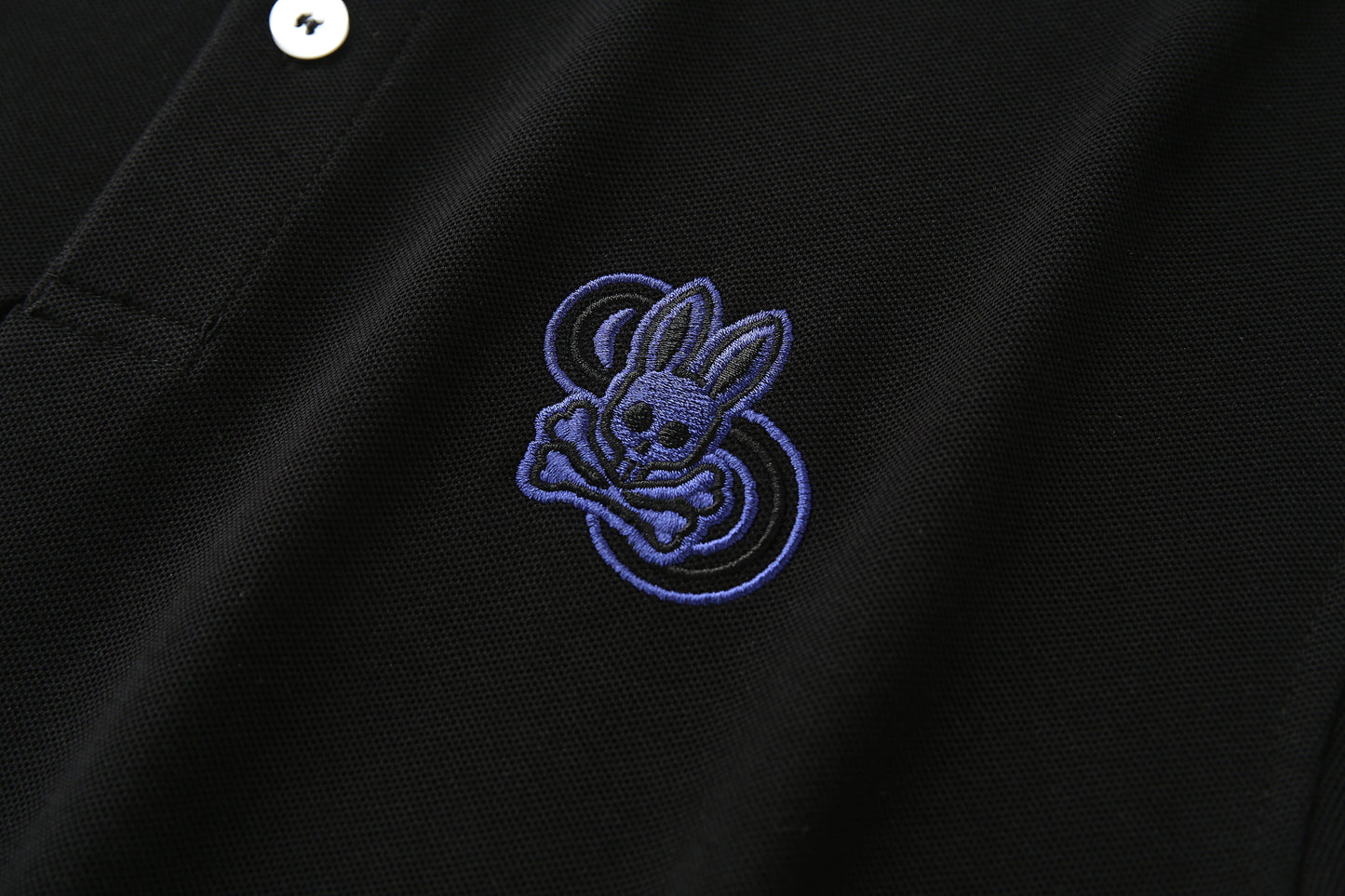 Camiseta 22466# Tipo Polo Negra Para Hombre