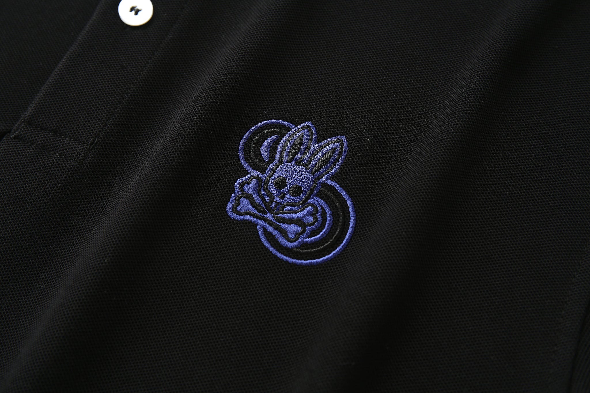 Camiseta 22466# Tipo Polo Negra Para Hombre