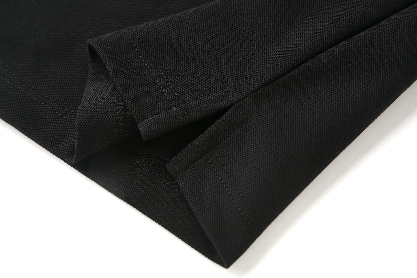 Camiseta 22466# Tipo Polo Negra Para Hombre
