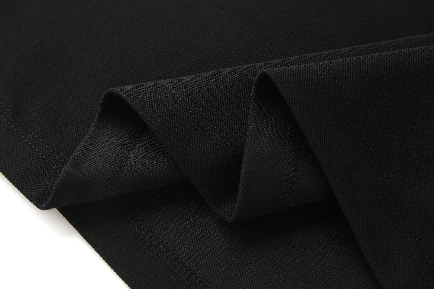 Camiseta 22466# Tipo Polo Negra Para Hombre