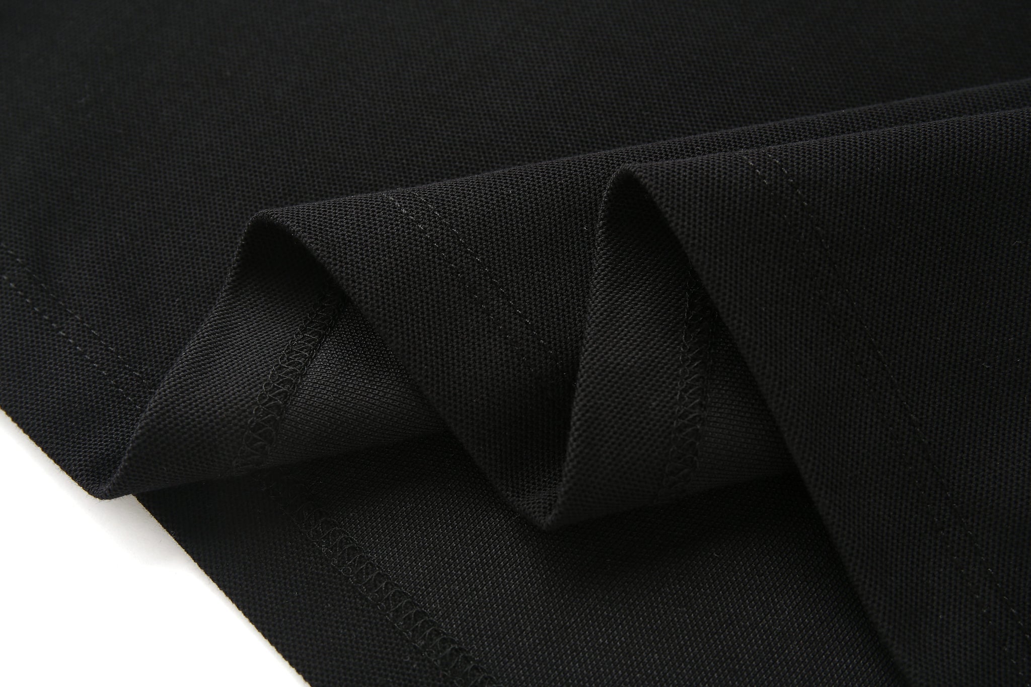 Camiseta 22466# Tipo Polo Negra Para Hombre