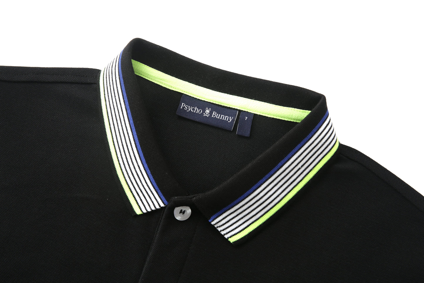 Camiseta 22476# Tipo Polo Negra Para Hombre