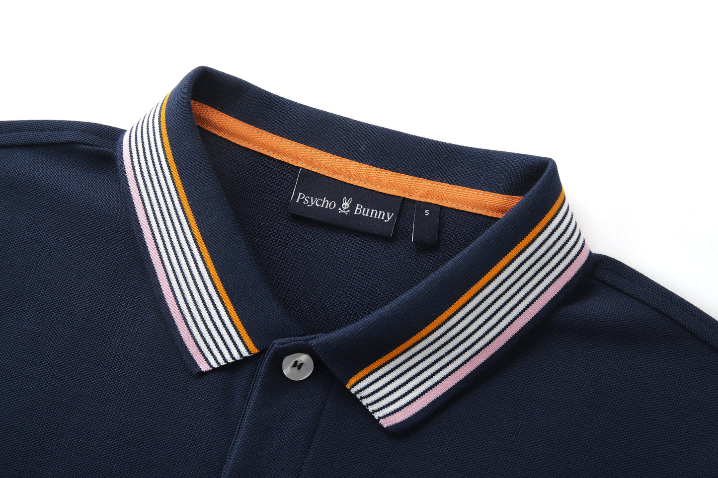 Camiseta 22476# Tipo Polo Azul Oscuro Para Hombre