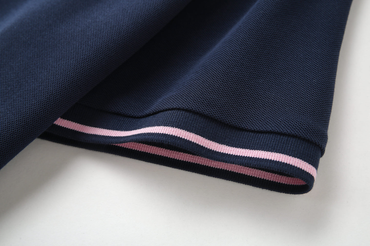 Camiseta 22476# Tipo Polo Azul Oscuro Para Hombre