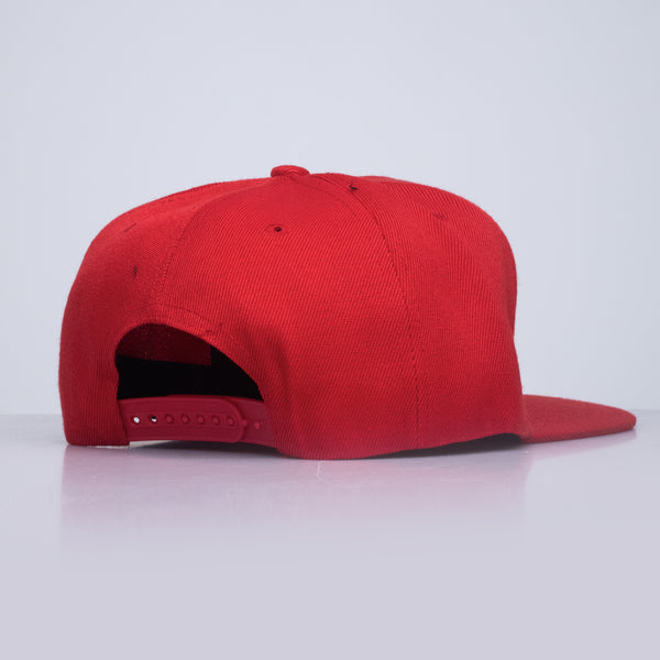 GORRA NY PLANA ROJA