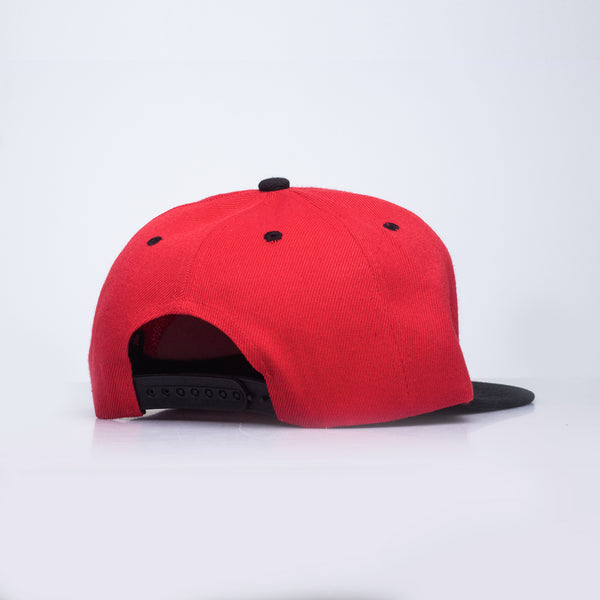 GORRA NY PLANA ROJA/NEGRA