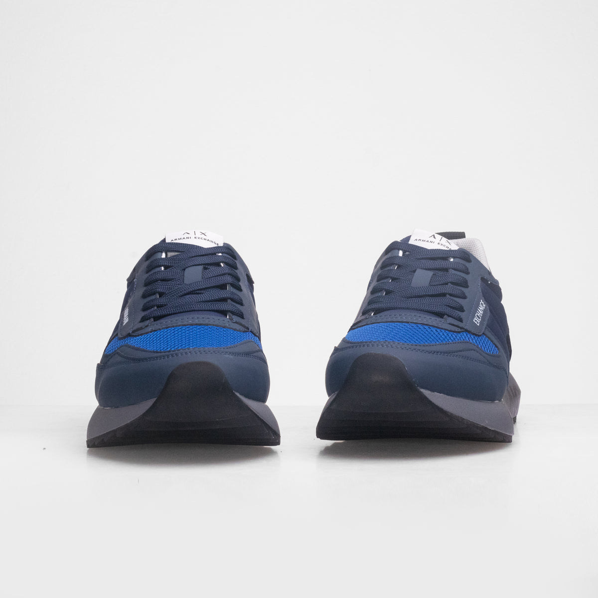 ZAPATILLA ARM LEATHER Blue Armani