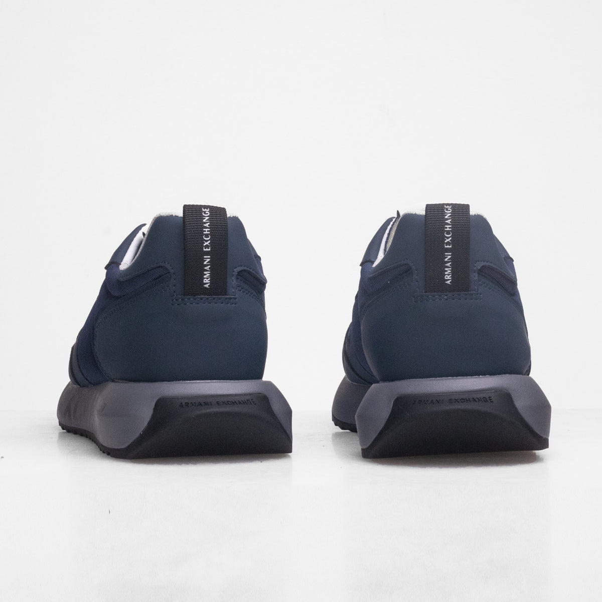 ZAPATILLA ARM LEATHER Blue Armani