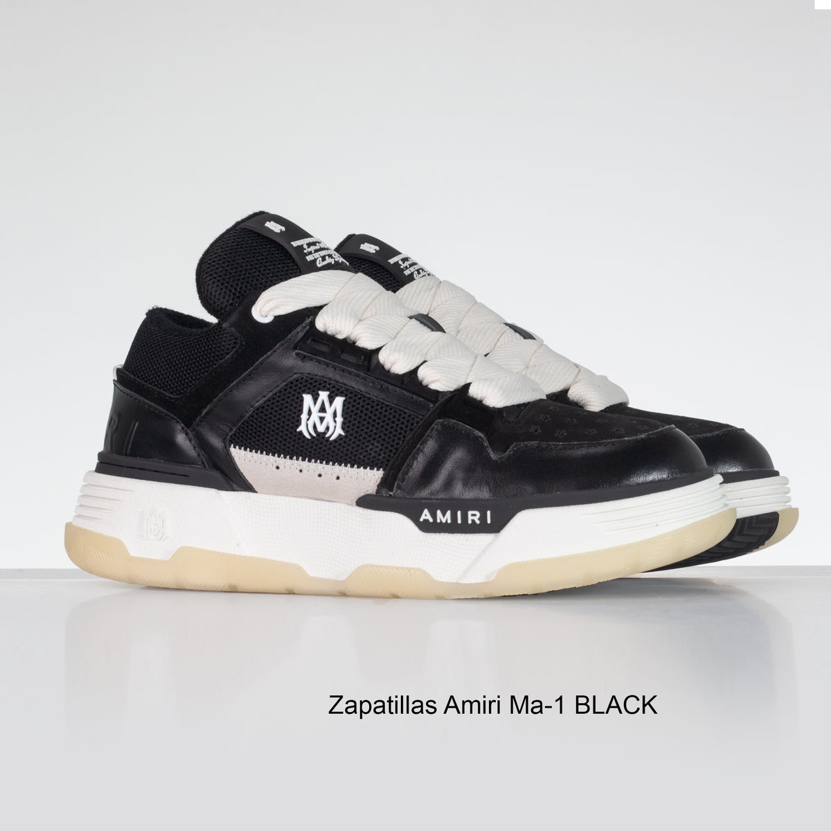 ZAPATILLA AMIRI Ma-1 NEGRO