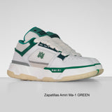 ZAPATILLA AMIRI Ma-1  BLANCO-VERDE