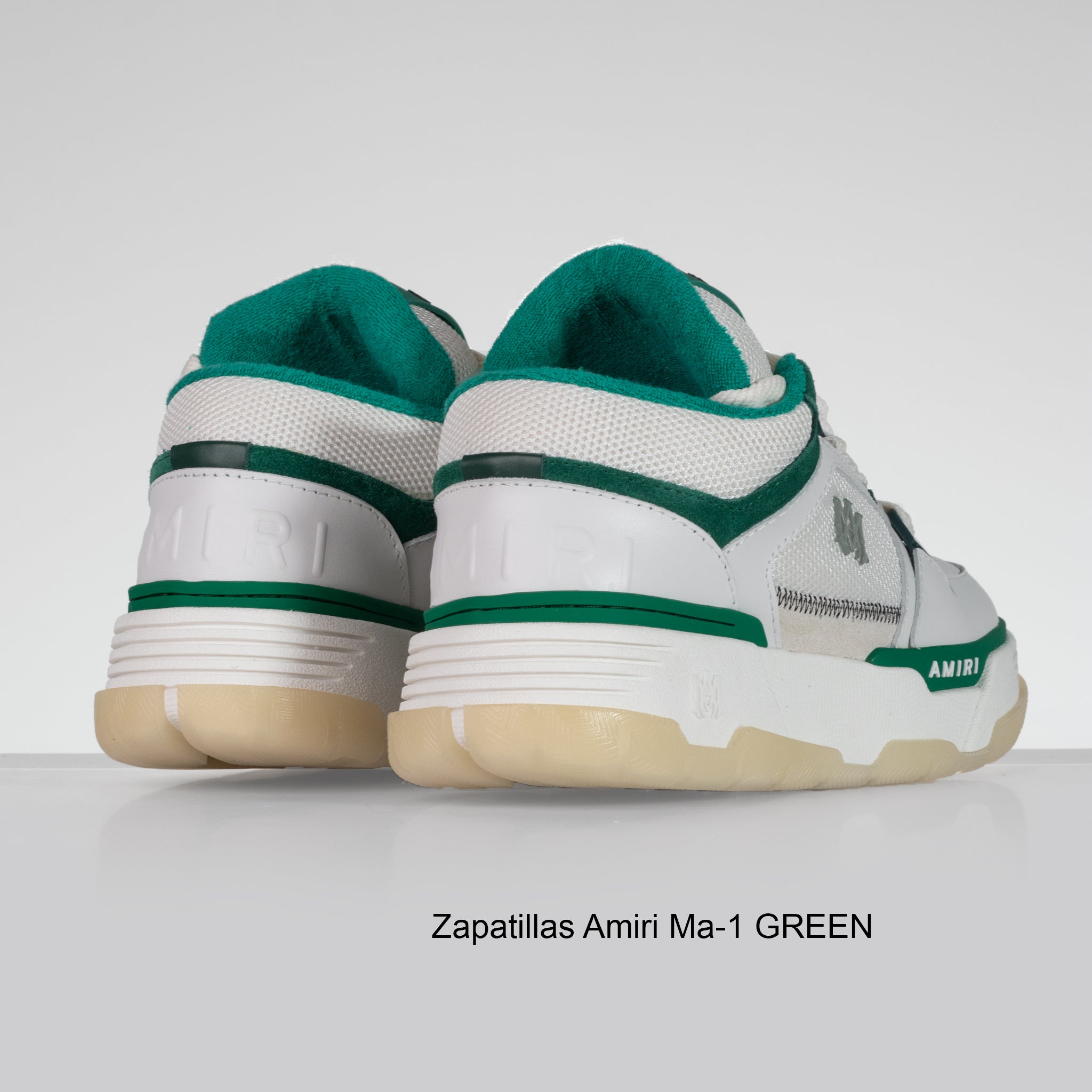 ZAPATILLA AMIRI Ma-1  BLANCO-VERDE
