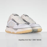 ZAPATILLA AMIRI Ma-1  BLANCO-GRIS