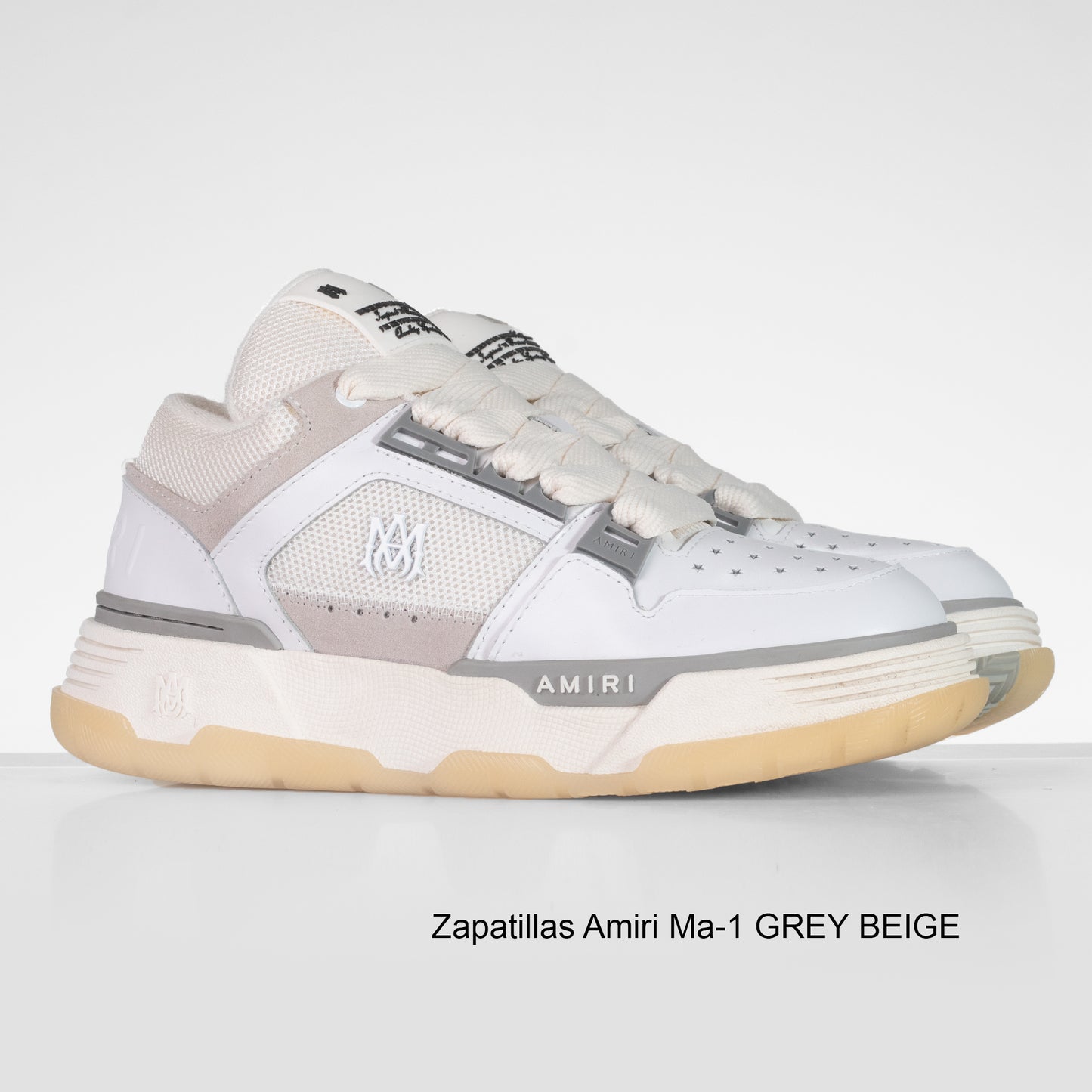 ZAPATILLA AMIRI Ma-1  BLANCO-GRIS