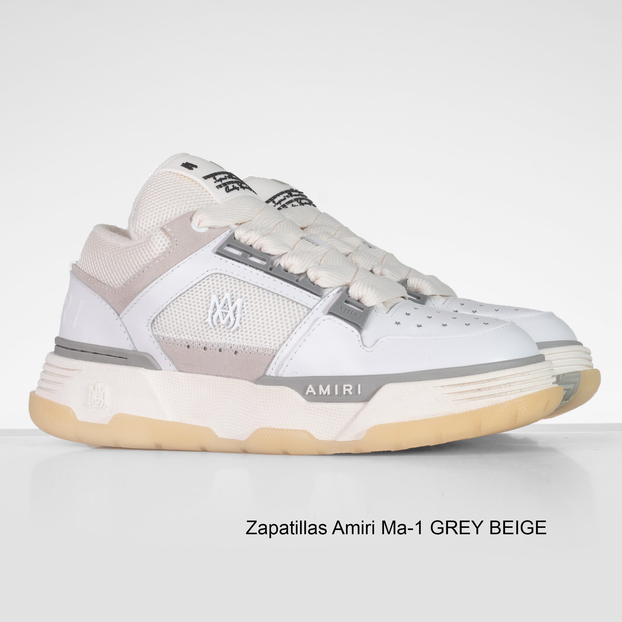ZAPATILLA AMIRI Ma-1  BLANCO-GRIS