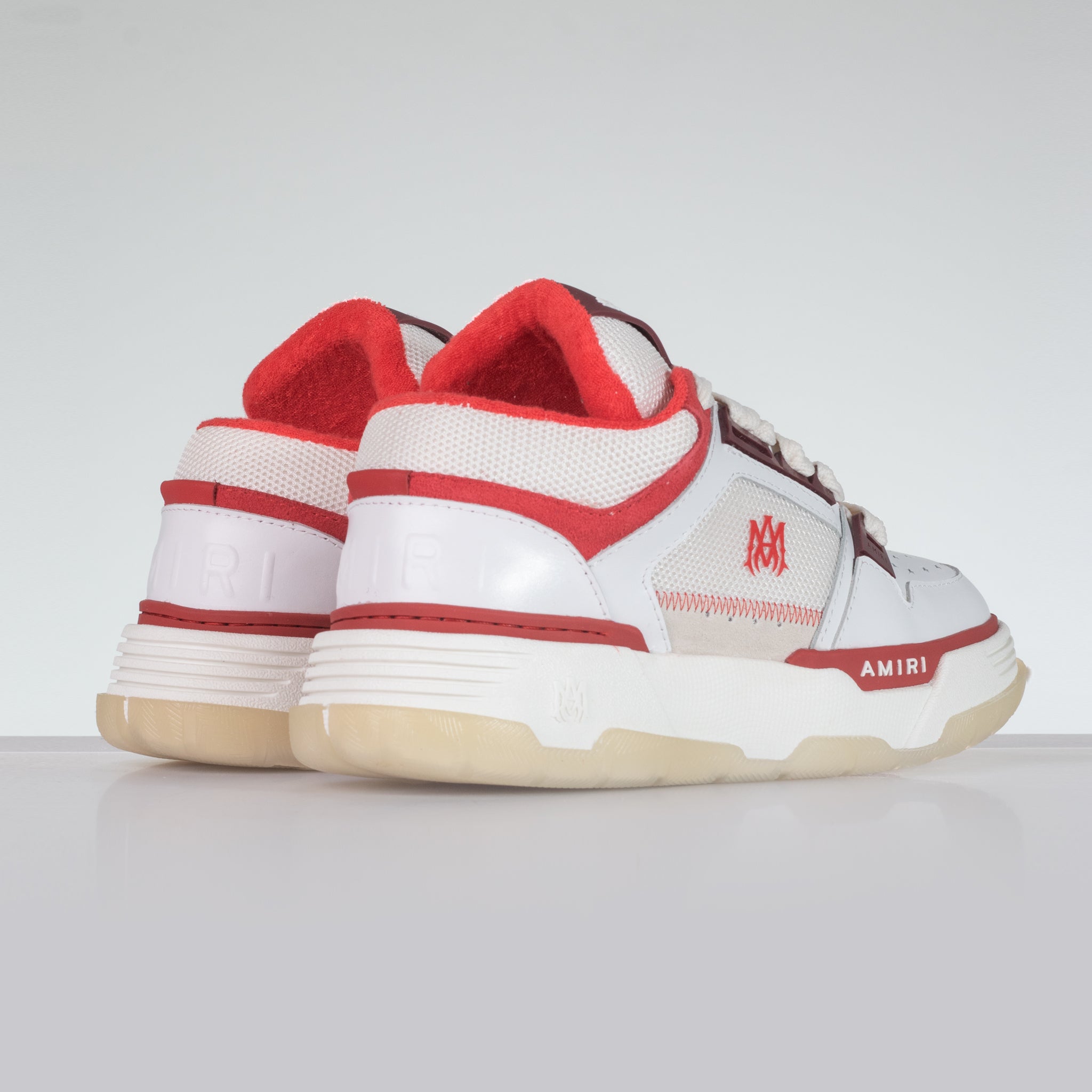 ZAPATILLA AMIRI Ma-1  BLANCO-ROJO