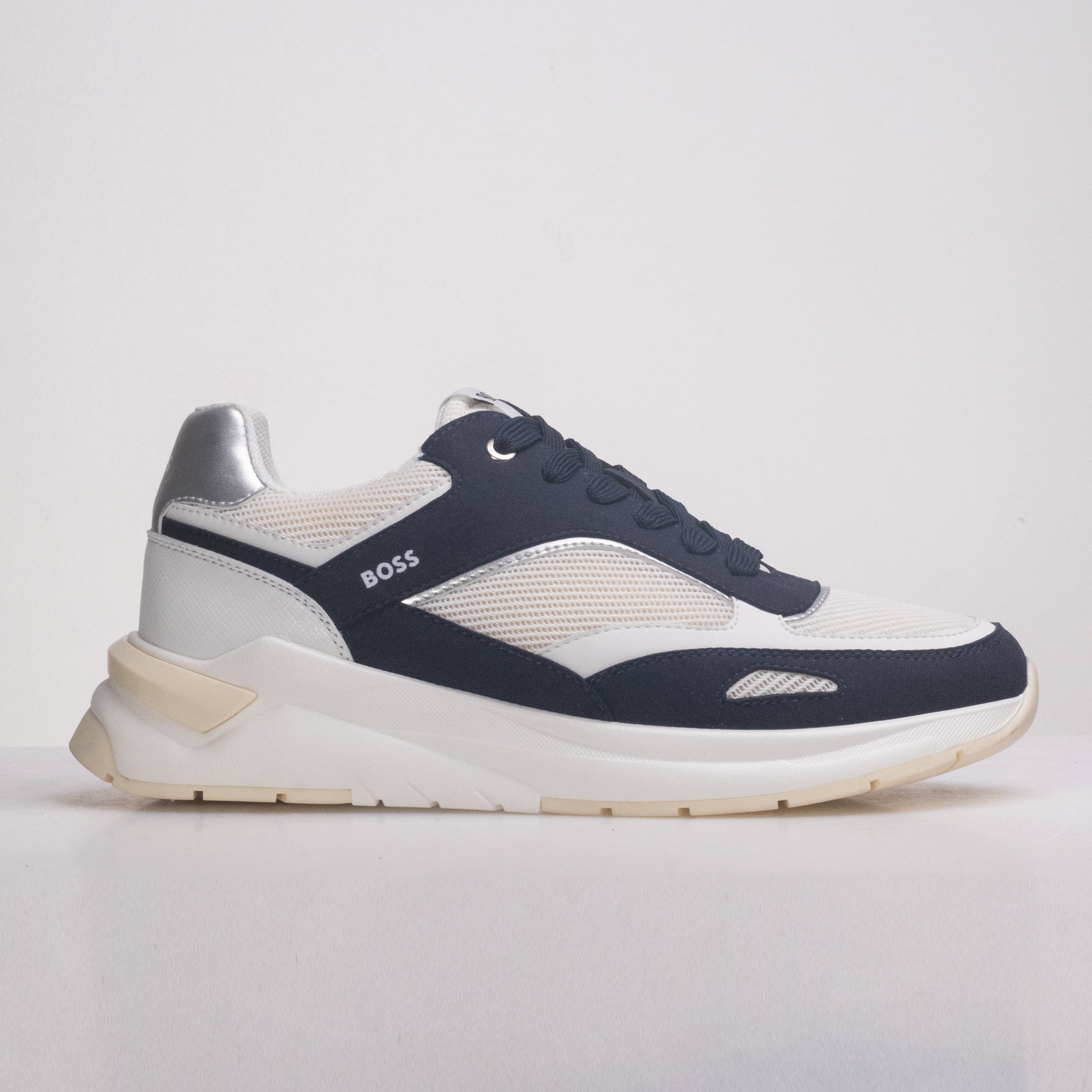 ZAPATILLA Mixed material White/Blue HB