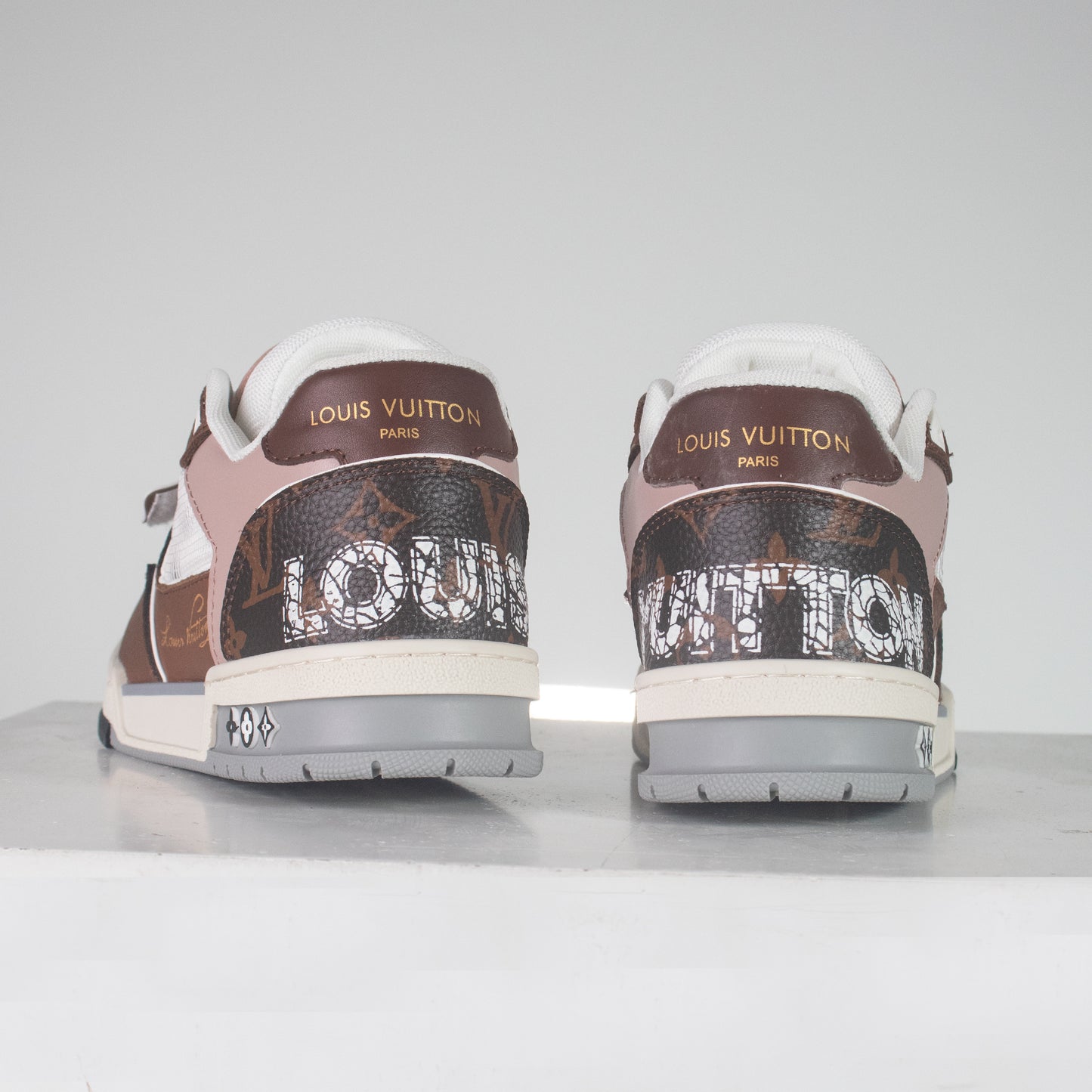 Sneakers LV Trainer Café