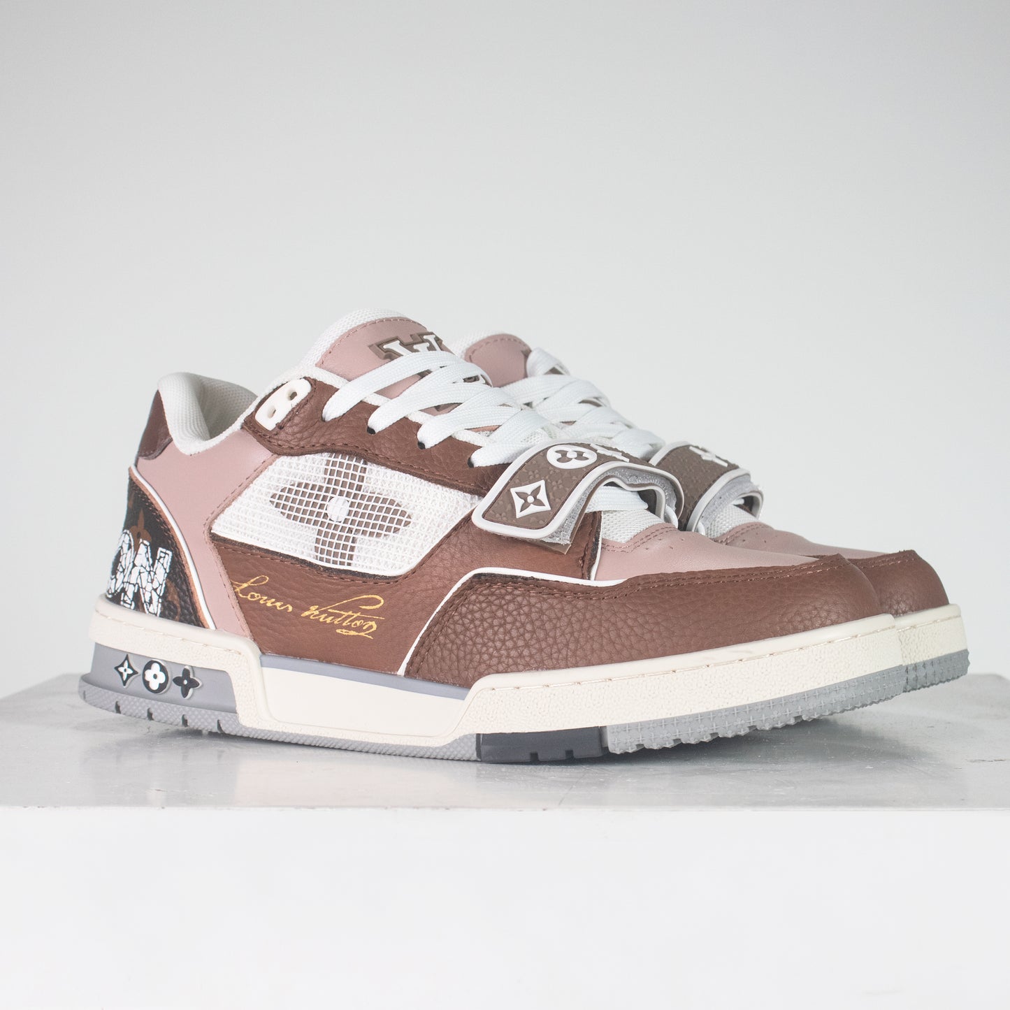 Sneakers LV Trainer Café