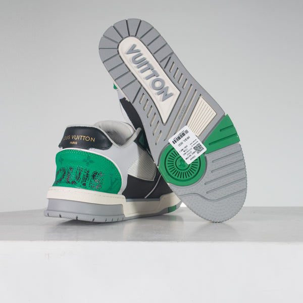 Sneakers LV Trainer Grey/Green