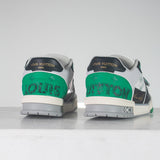 Sneakers LV Trainer Grey/Green