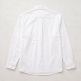 Camisa 50018 Manga larga  Blanco para hombre