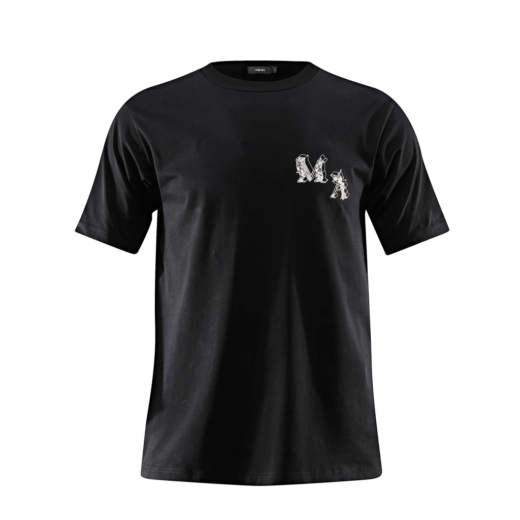 Camiseta A66033 Básica Negro Para Hombre