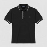 Camiseta 918017 Tipo Polo Negro para hombre
