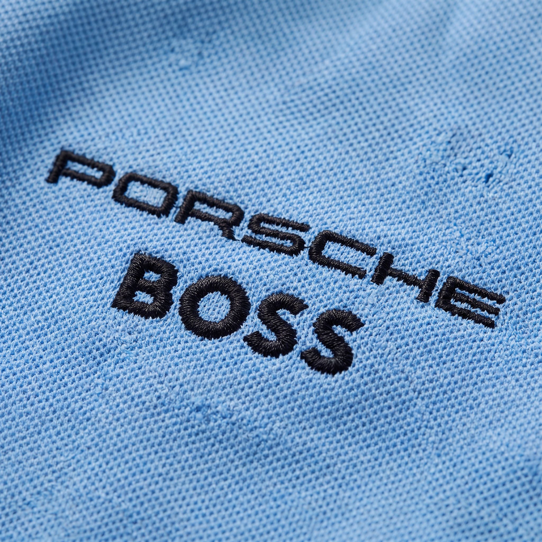 Camiseta 185023 Tipo Polo Azul Claro para hombre