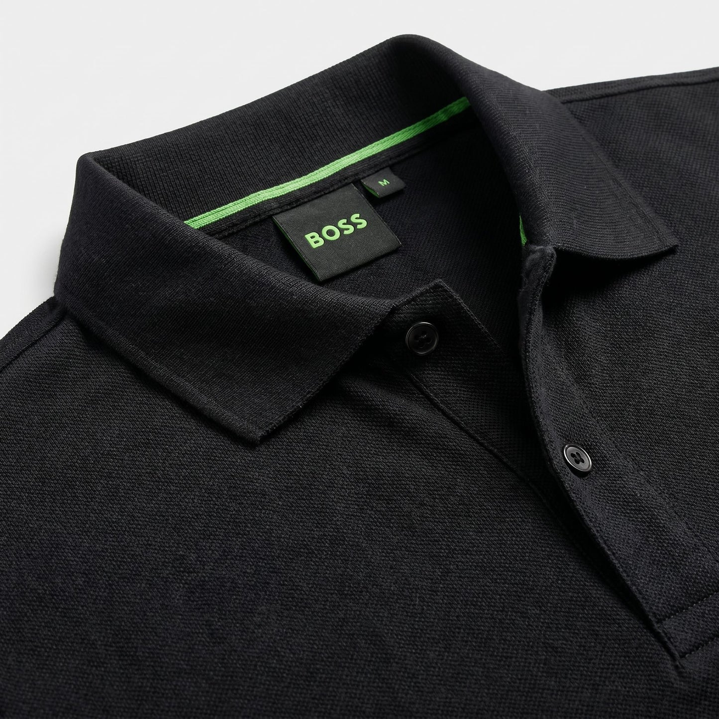Camiseta 185022 Tipo Polo Negro para hombre