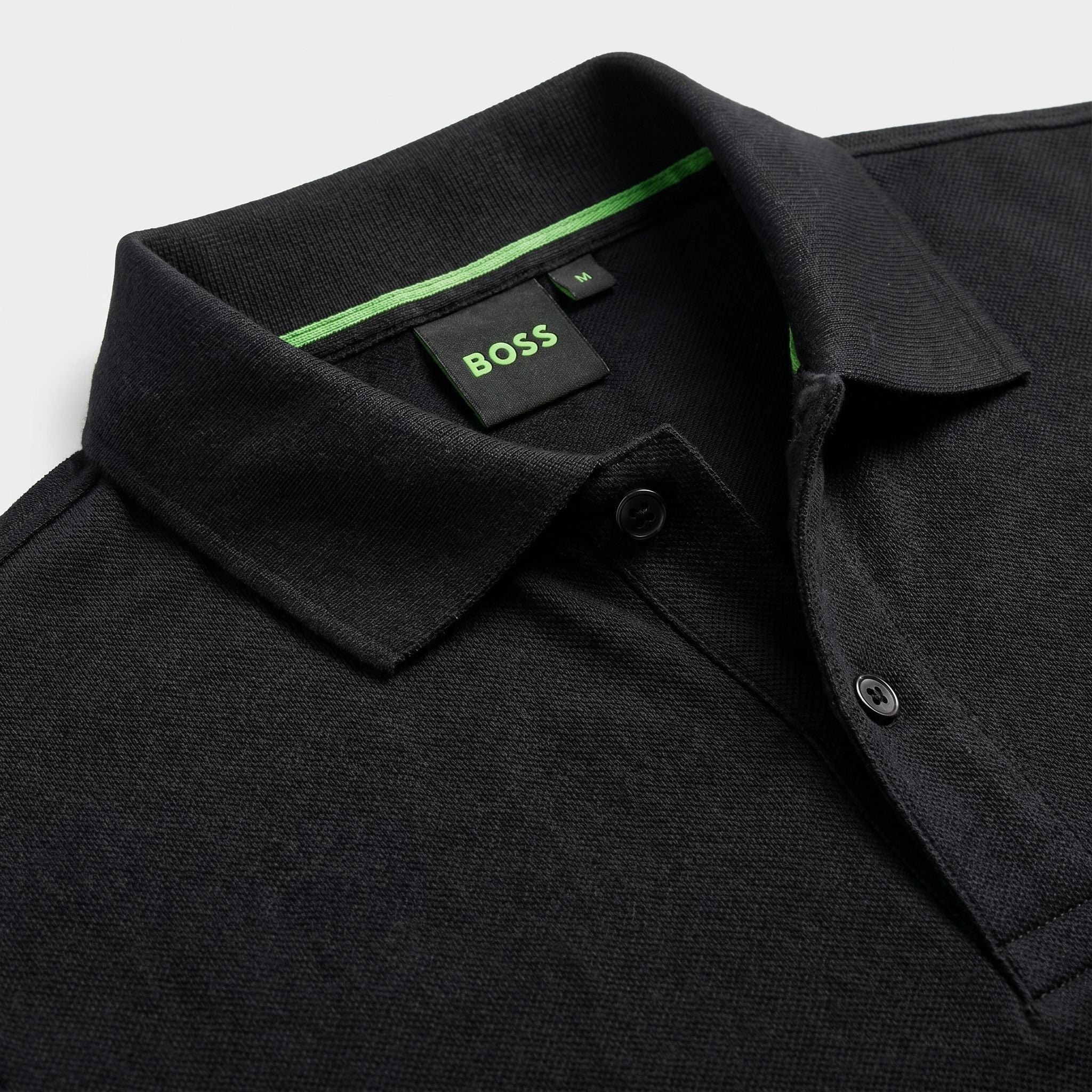 Camiseta 185022 Tipo Polo Negro para hombre