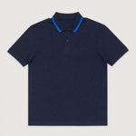 Camiseta 918032 Tipo Polo Azul Oscuro para hombre