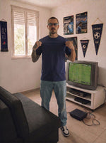 Camiseta 786858 Basica Azul Oscuro para hombre