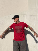 Camiseta 921046 Basica Rojo para hombre
