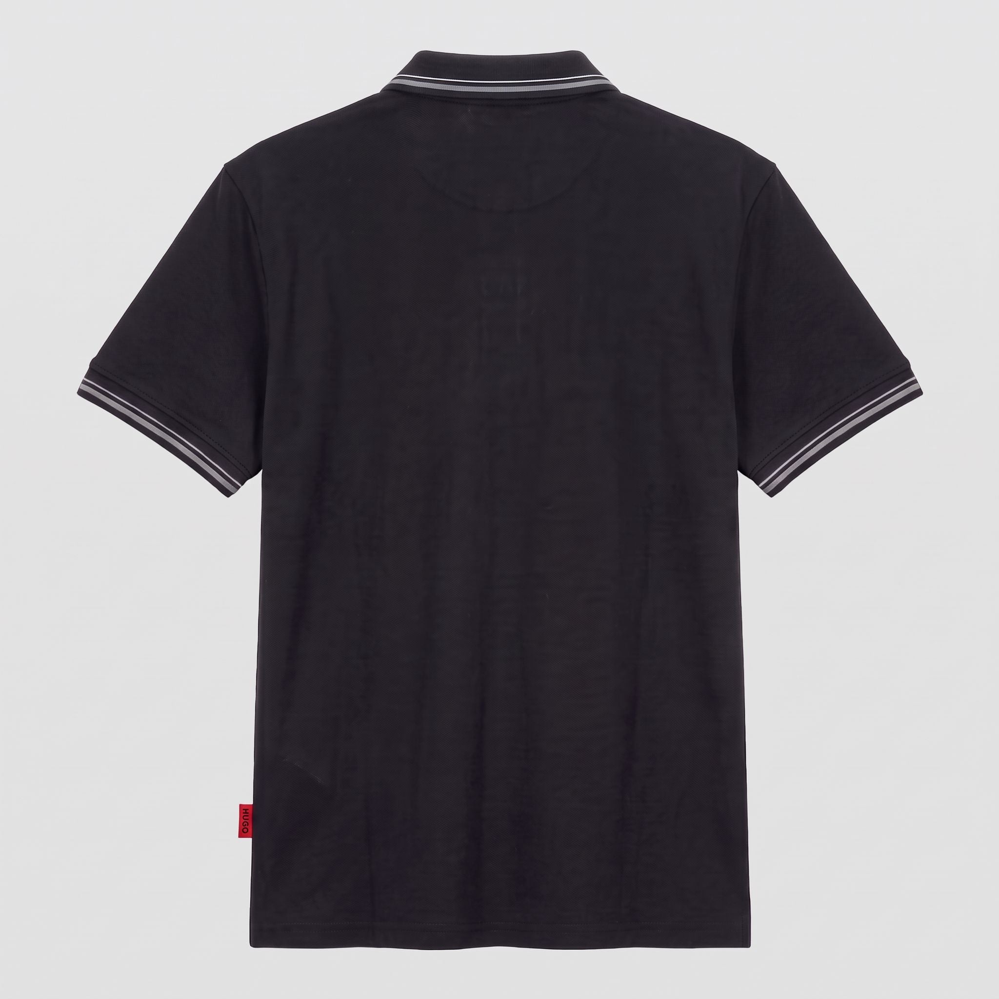 Camiseta 918021 Tipo Polo Negro para hombre