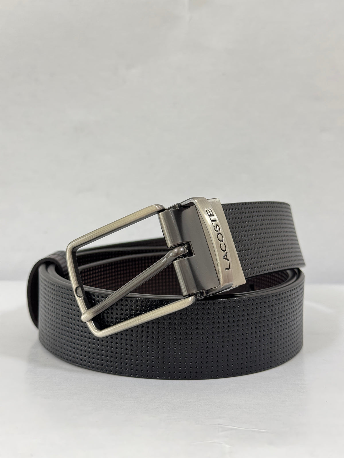Correa LC 638 Gris/Negro Para Hombre