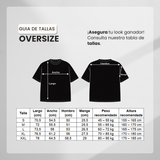 Camiseta 788476 Oversize Negro para hombre