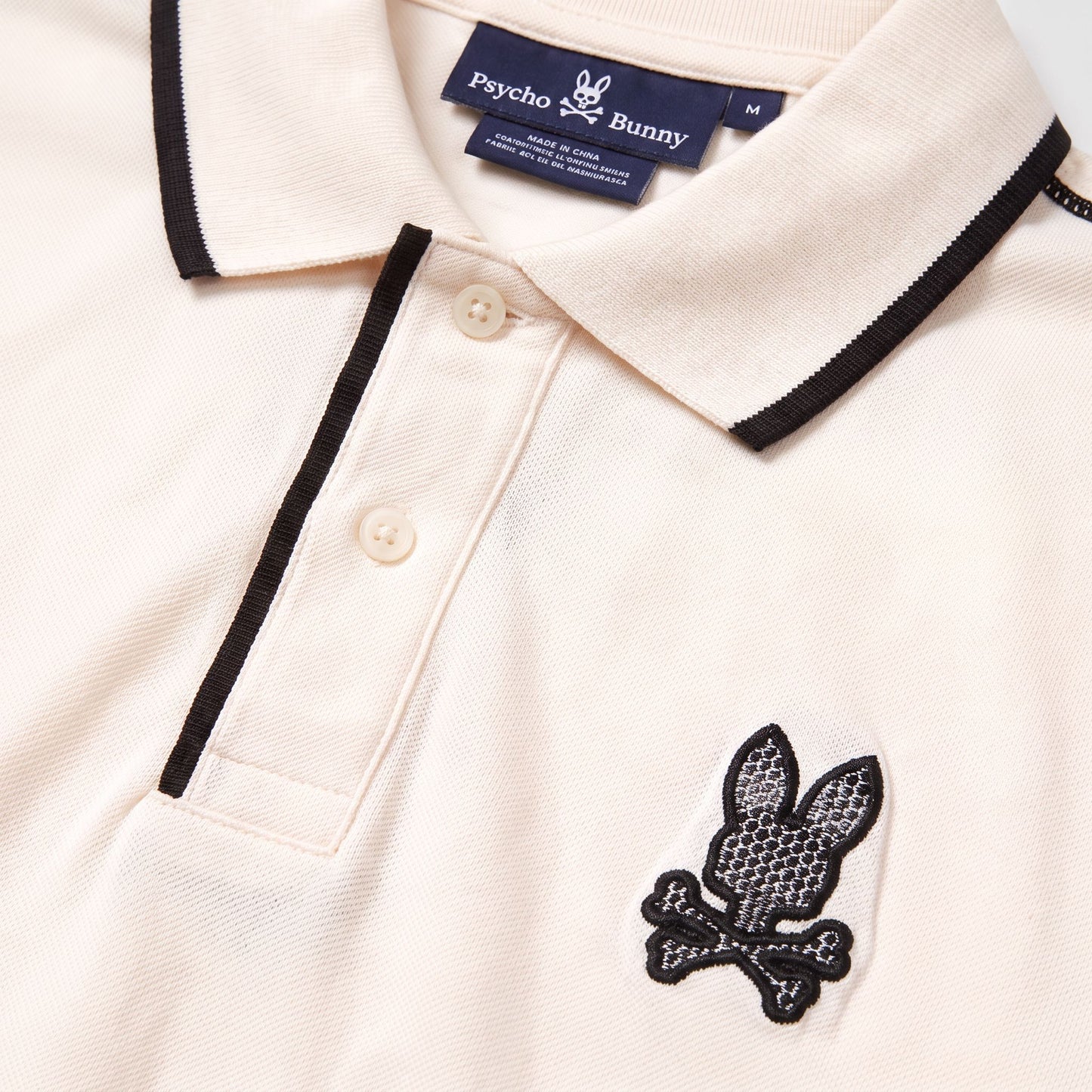Camiseta 185033 Tipo Polo Crema para hombre