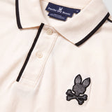 Camiseta 185033 Tipo Polo Crema para hombre