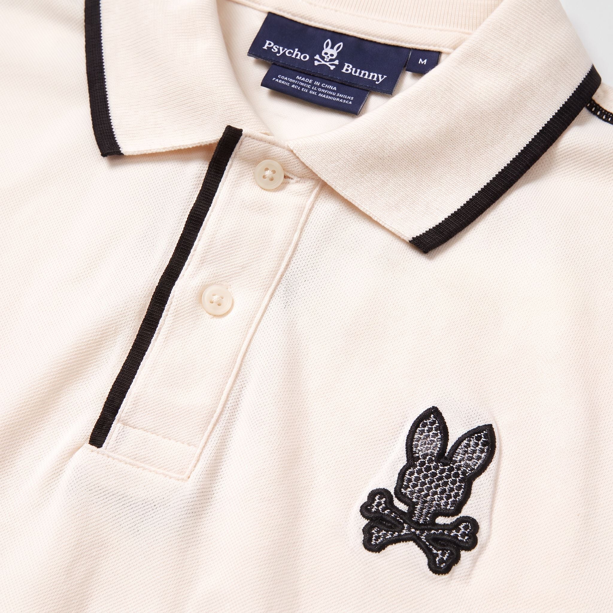 Camiseta 185033 Tipo Polo Crema para hombre