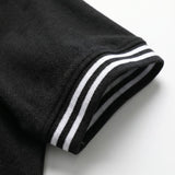 Camiseta 918010 Tipo Polo Negro para hombre