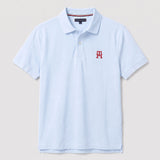 Camiseta 185046 Tipo Polo Azul Claro para hombre