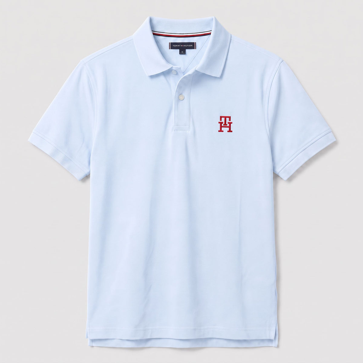 Camiseta 185046 Tipo Polo Azul Claro para hombre